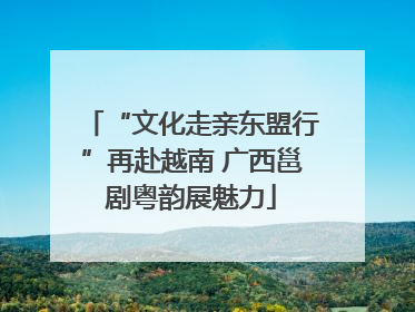 “文化走亲东盟行”再赴越南 广西邕剧粤韵展魅力