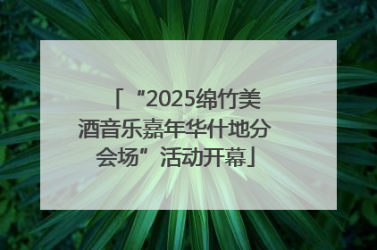 “2025绵竹美酒音乐嘉年华什地分会场”活动开幕