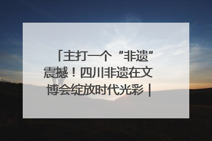 主打一个“非遗”震撼！四川非遗在文博会绽放时代光彩｜文博向“新”