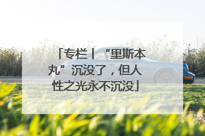 专栏丨“里斯本丸”沉没了，但人性之光永不沉没