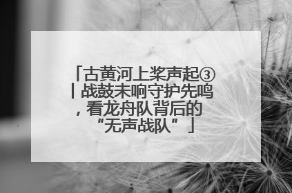 古黄河上桨声起③丨战鼓未响守护先鸣，看龙舟队背后的 “无声战队”