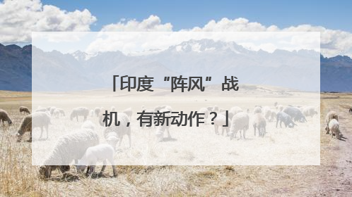 印度“阵风”战机，有新动作？