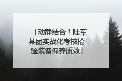 动静结合！陆军某团实战化考核检验装备保养质效