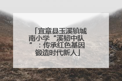 宜章县玉溪镇城南小学“溪韧中队”：传承红色基因 锻造时代新人