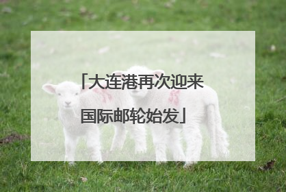 大连港再次迎来国际邮轮始发