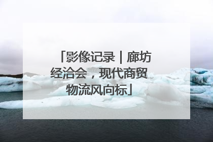 影像记录｜廊坊经洽会，现代商贸物流风向标