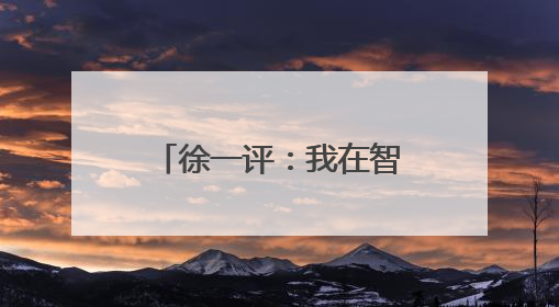 徐一评：我在智利建中国商城