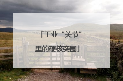 工业“关节”里的硬核突围