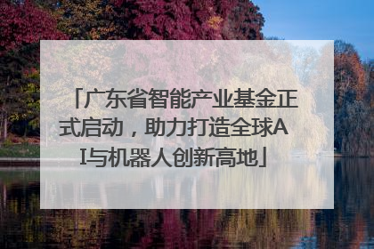 广东省智能产业基金正式启动，助力打造全球AI与机器人创新高地