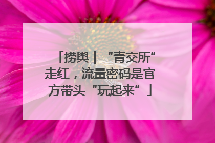捞舆｜“青交所”走红，流量密码是官方带头“玩起来”