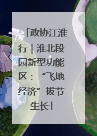 政协江淮行｜淮北段园新型功能区：“飞地经济”拔节生长