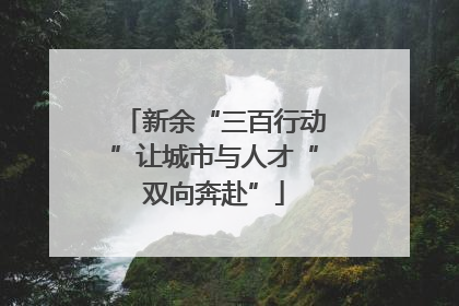 新余“三百行动”让城市与人才“双向奔赴”