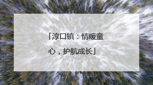 淳口镇：情暖童心，护航成长
