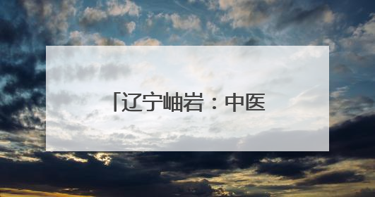 辽宁岫岩：中医药夜市护健康