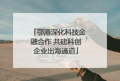 鄂港深化科技金融合作 共建科创企业出海通道