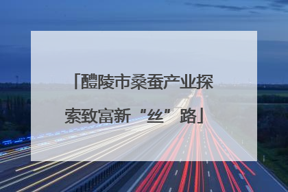 醴陵市桑蚕产业探索致富新“丝”路