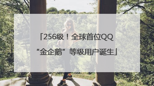 256级！全球首位QQ“金企鹅”等级用户诞生